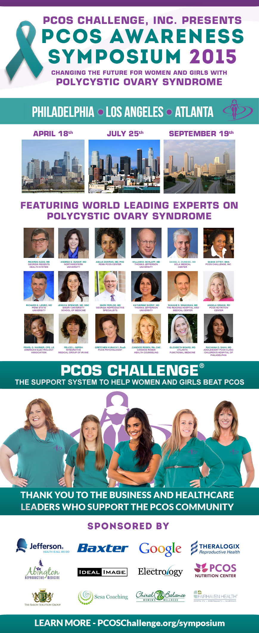 2015 PCOS Awareness Symposium - Presented by PCOS Challenge, Inc