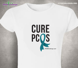 PCOS Awareness Shirt - Cure PCOS